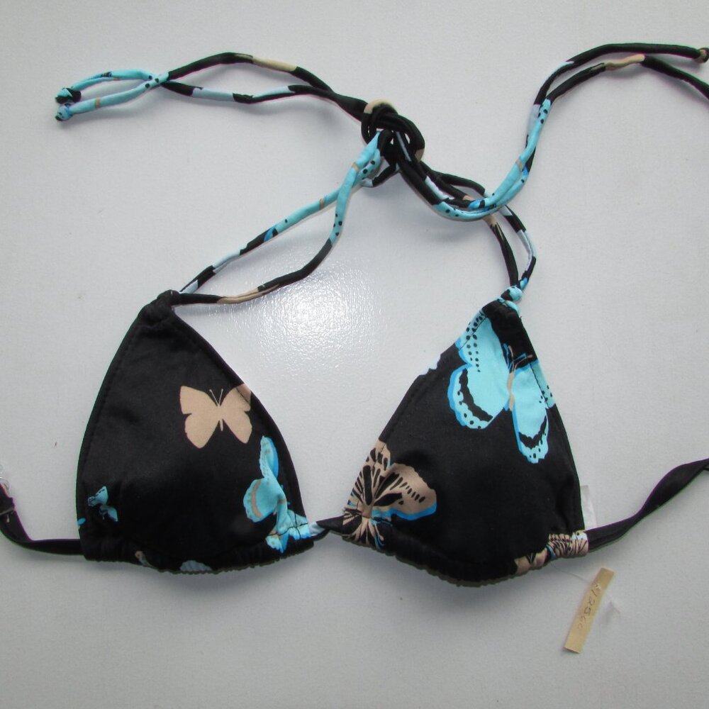 Guess Butterfly String Bikini Top - Small - NEW